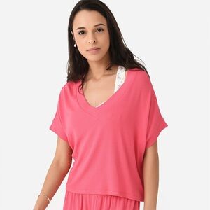 Women’s Z Supply Ribbed V Neck Tee